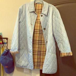 Burberry quilted spring jacket